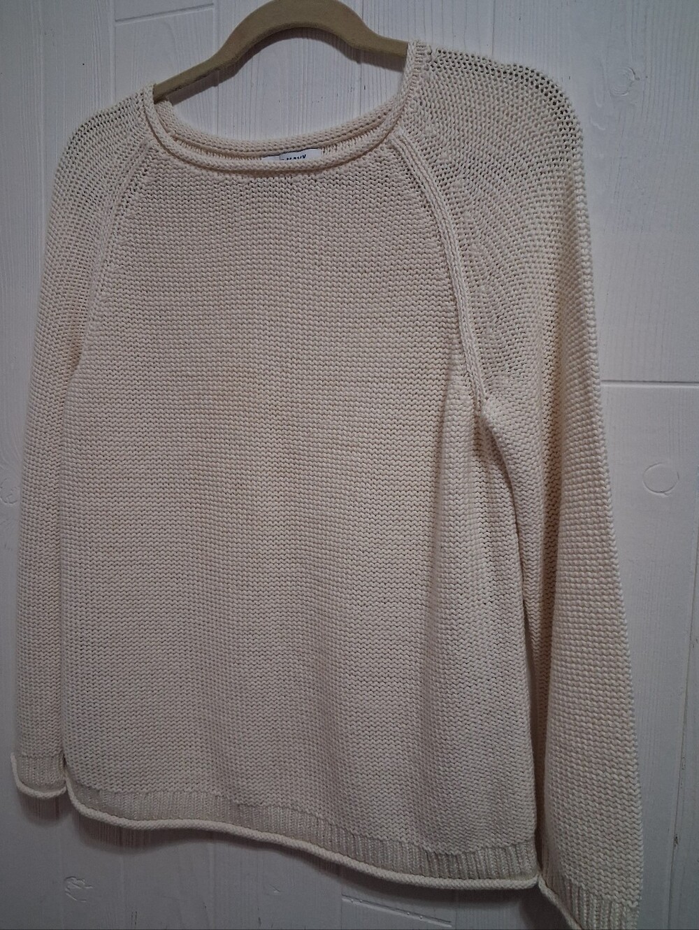 Old Navy Cream Crewneck Sweater
